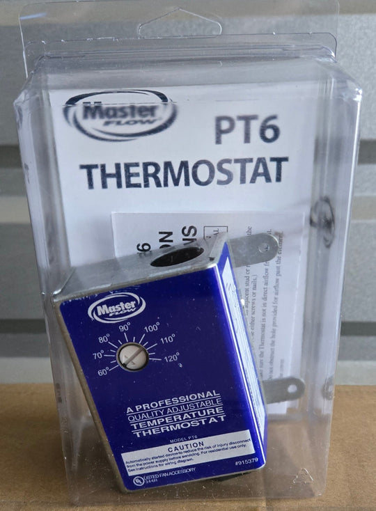 GAF Master Flow Adjustable Thermostat PT6TSAT Power Vent Universal PT6 - resaled - Master Flow - 050206000687