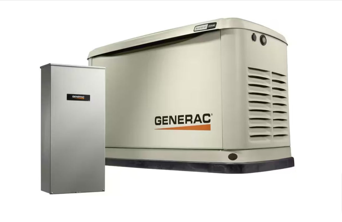 Generac Guardian 70433 Whole House Generator 22,000-Watt LP 19,500-Watt NG Air-Cooled WIFI 22KW 7043 - resaled - Generac - 696471074215