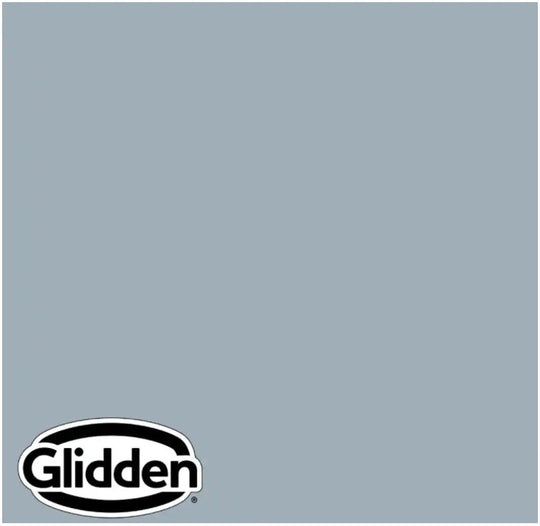 Glidden Diamond Satin Paint PPG1040-4 Set In Stone 5 Gallon Bucket Satin Latex Interior With Primer - resaled - Glidden - 056198676466