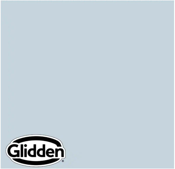 Glidden Diamond Satin Paint PPG1159-2 Calm Sea 5 Gallon Bucket Satin Latex Interior With Primer - resaled - Glidden - 056198676466