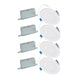 HALO HLBSL 4 in. Can Less Integrated LED White 4 - Pack HLBSL406FS5 - 4PK 600 Lumens 5CCT - resaled - Halo - 080083297269