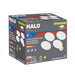 HALO HLBSL 4 in. Can Less Integrated LED White 4 - Pack HLBSL406FS5 - 4PK 600 Lumens 5CCT - resaled - Halo - 080083297269