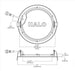 Halo HLBSL6099FS35-4PK 6 in. LED Recessed Light Kit 4-Pack Dimmable Canless Adjustable CCT IC Rated Indoor Integrated - resaled - Halo - 080083161423