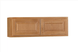 Hampton Bay 36 in. W x 12 in. D x 12 in. H Assembled Wall Bridge Kitchen Cabinet Medium Oak KW3612 - MO - resaled - Hampton Bay - 094803174488