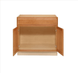 Hampton Bay 36 in. W x 24 in. D x 34.5 in. H Assembled Sink Base Kitchen Cabinet Medium Oak KSB36 - MO - resaled - Hampton Bay - 094803042527