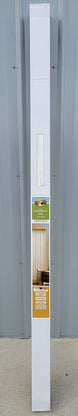 Hampton Bay Alabaster Vertical Blind Kit Sliding Door Patio Window 78" W x 84" L 3.5" 371 581 Room Darkening - resaled - Hampton Bay - 793478800950