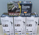 Hampton Bay Lot of 4x LED Spot Flood Light Low Voltage Black Adjustable Color 1005 711 119 - resaled - Hampton Bay - 6940500320304