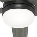 Hunter Orchestra 60 in. Indoor Matte Black Ceiling Fan 51747 Remote Light Kit - resaled - Hunter - 049694517470