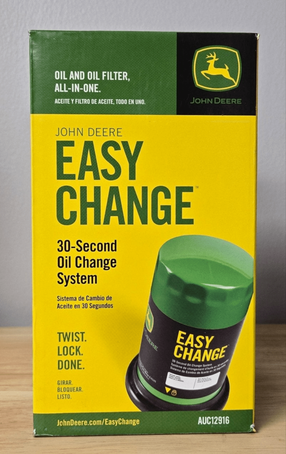 John Deere 30 - Second Easy Change AUC12916 Oil Change System Filter Oil - resaled - John Deere - 889818007506