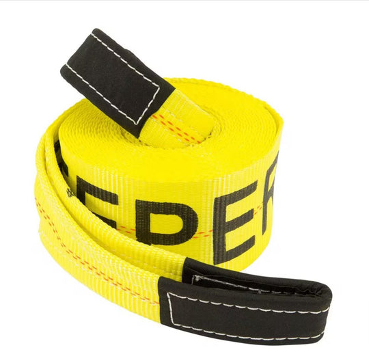 Keeper Lot of 2x 30 ft. x 4 in. x 10,000 lbs. Vehicle Recovery Strap Protected Loops - resaled - Keeper - 051643029422