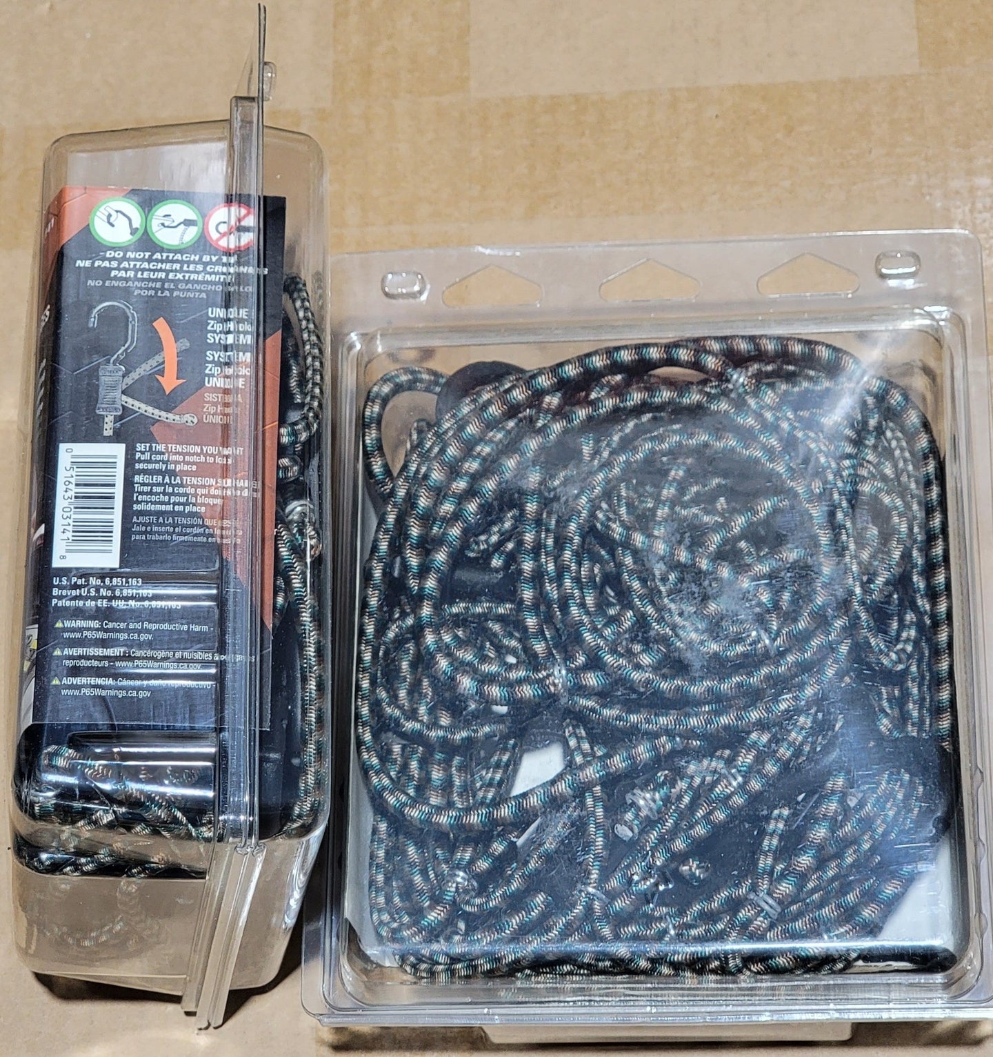 Keeper Lot of 2x ZipNet Cargo Net Camo Adjustable Stretch 03141 Pickup Van Truck - resaled - Keeper - 051643031418