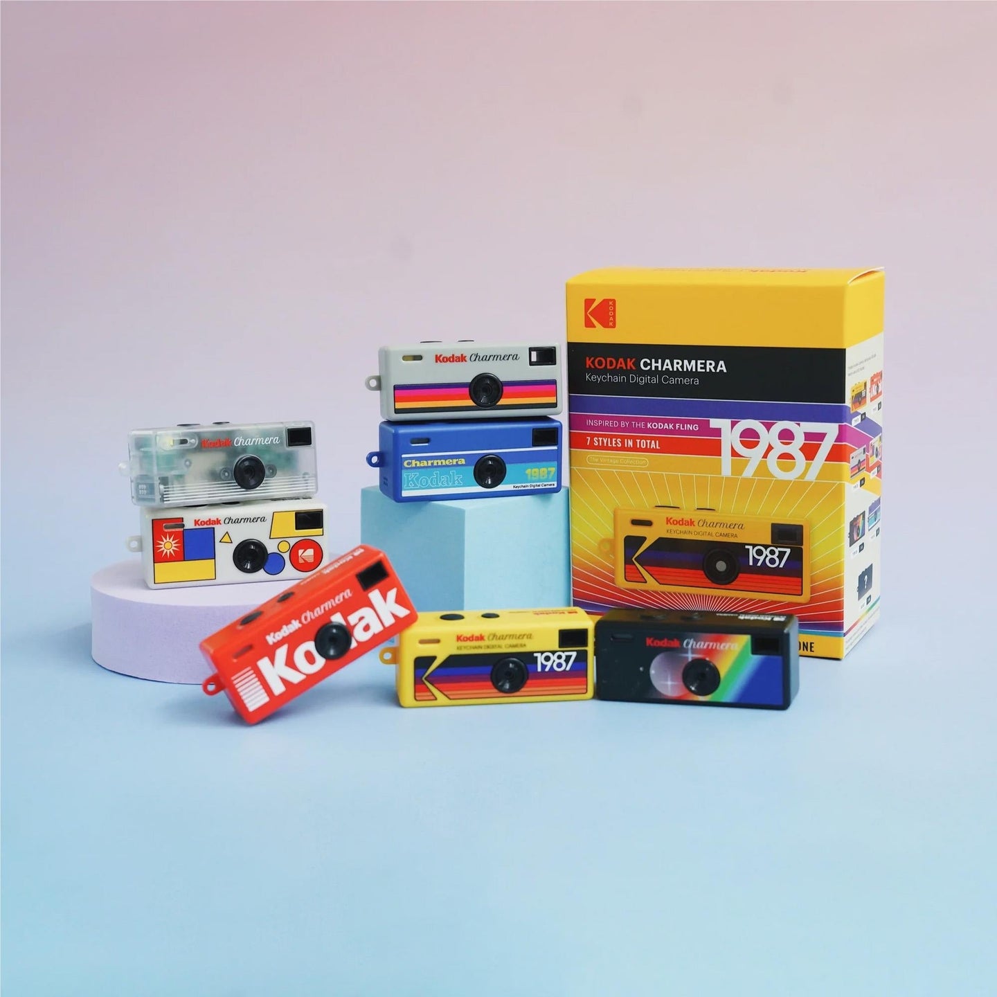 Kodak Charmera Digital Keyring Camera Blind Box 1987 New Gift Tiny - resaled - Kodak - 4897116931801