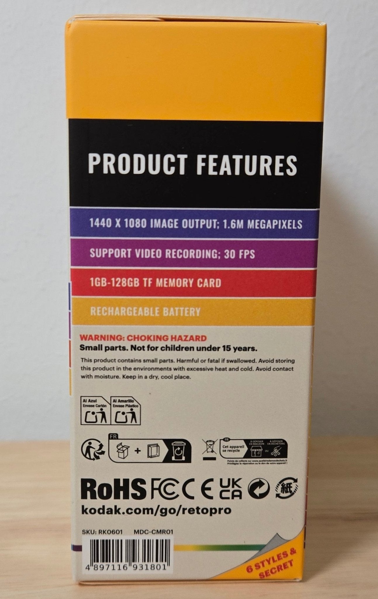 Kodak Charmera Digital Keyring Camera Blind Box 1987 New Gift Tiny - resaled - Kodak - 4897116931801