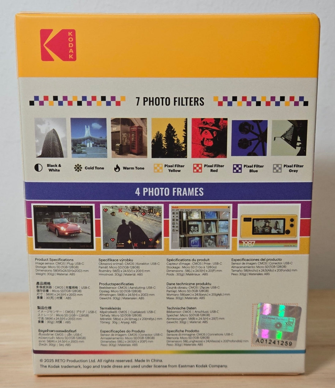 Kodak Charmera Digital Keyring Camera Blind Box 1987 New Gift Tiny - resaled - Kodak - 4897116931801