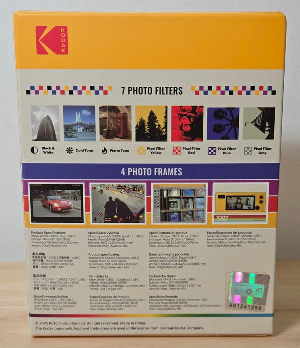 Kodak Charmera Digital Keyring Camera Blind Box 1987 New Gift Tiny - resaled - Kodak - 4897116931801
