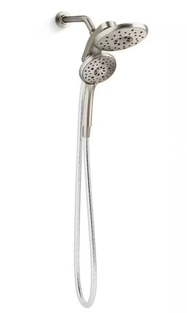 KOHLER Claro 3 - in - 1 Multifunction Hand Shower Kit R30236 - G - BN Brushed Nickel - resaled - Kohler - 195711063007