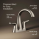 Kohler Easmor Bathroom Faucet Brushed Nickel R28891 - 4D - BN 4 in. Centerset Double Handle - resaled - Kohler - 885612950284
