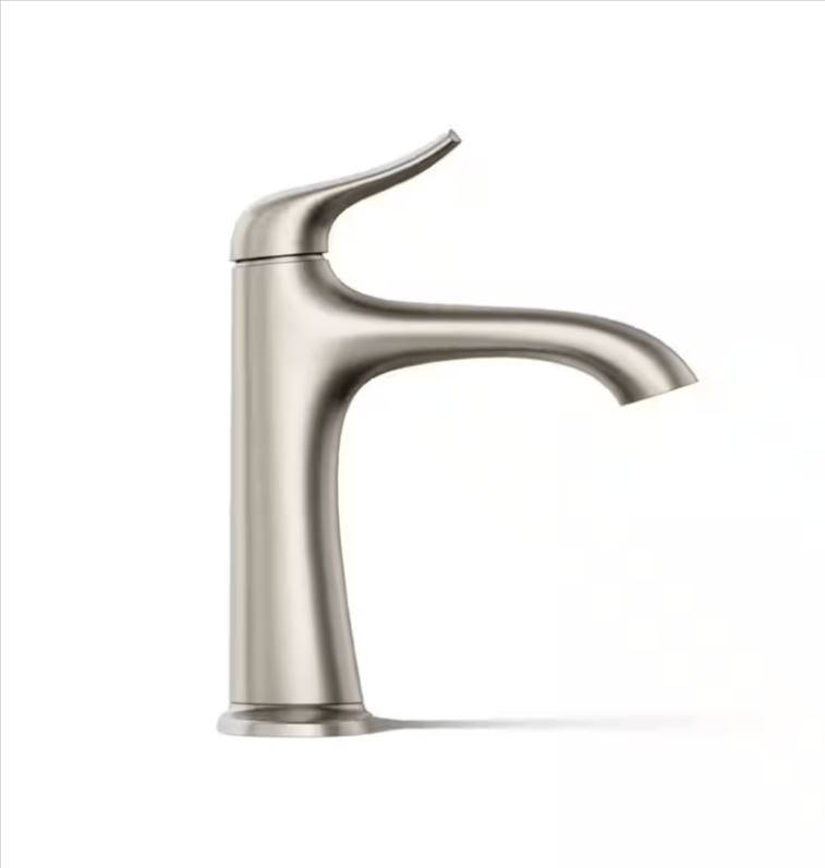 Kohler Easmor Bathroom Faucet Vibrant Brushed Nickel R28890 - 4D - BN Single - Handle Single Hole - resaled - Kohler - 885612950277