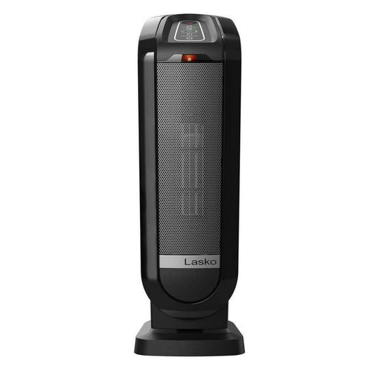 Lasko 1500W 22 in Digital Ceramic Tower Heater Remote CT22840 Black - resaled - Lasko - 046013458384