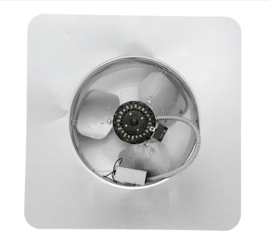 Master Flow 1000 CFM Mill Power Roof Mount Attic Fan ERV4M Silver - resaled - Master Flow - 050206035948