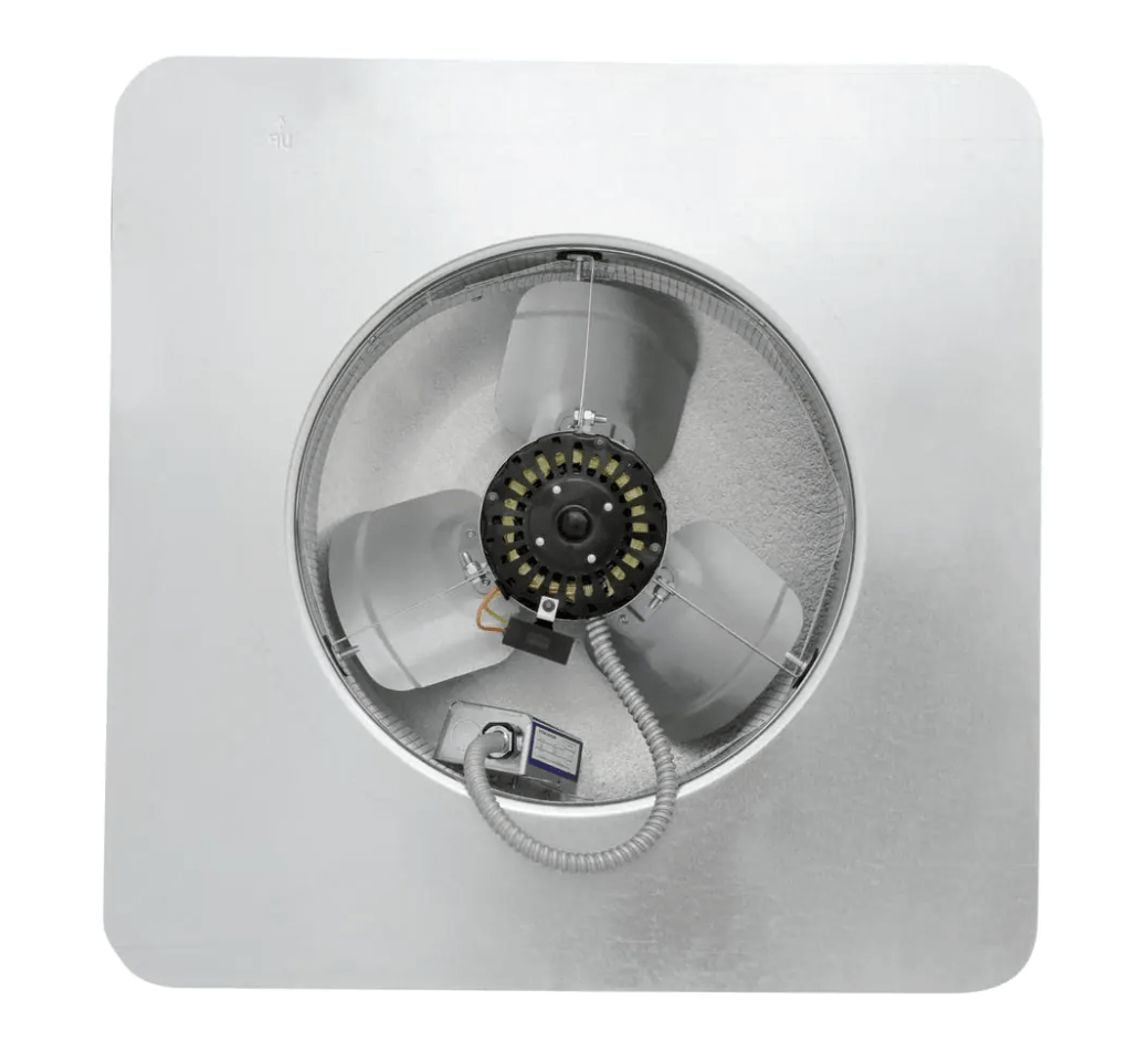 GAF Master Flow 1500 CFM Power Roof Mount Attic Fan ERV6SMWW Weathered