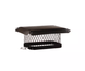 Master Flow Galvanized Steel Fixed Chimney Cap CC1313 13 in. x 13 in. Black - resaled - Master Flow - 050206171509