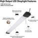 Metalux Lot of 2x LED Shop Light 46 in 128 - Watt Equivalent 10000 Lumens SHP Garage Integrated White 4000K CCT - resaled - Metalux - 080083250103