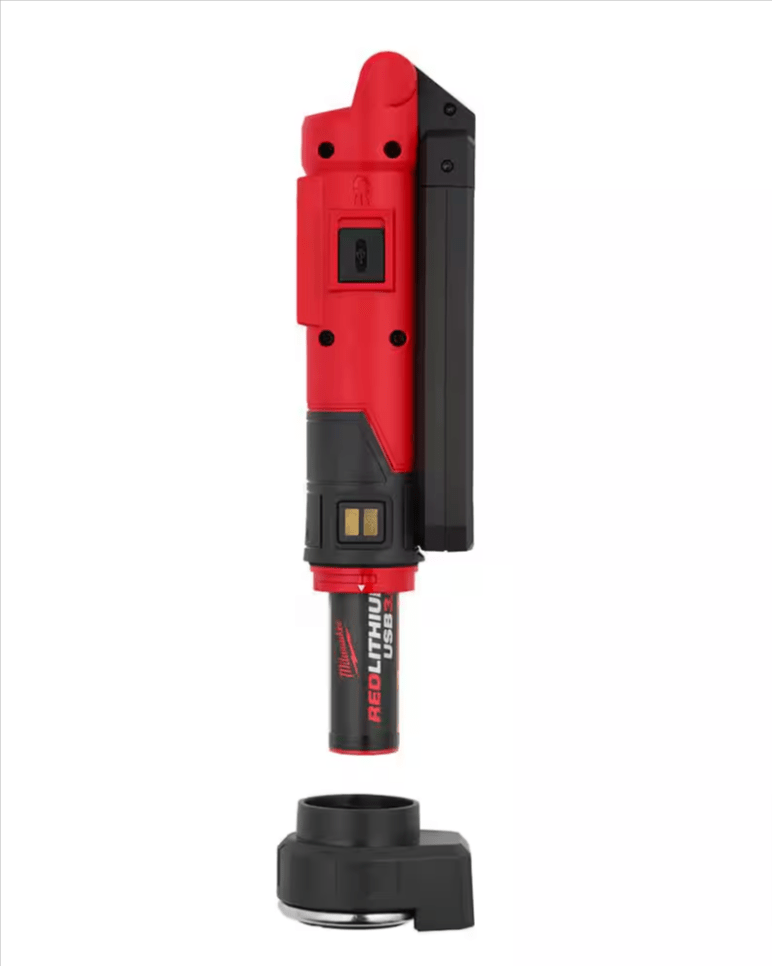 Milwaukee 550 Lumens LED REDLITHIUM USB Stick Light 2128 - 21 Magnet - resaled - Milwaukee - 045242598816