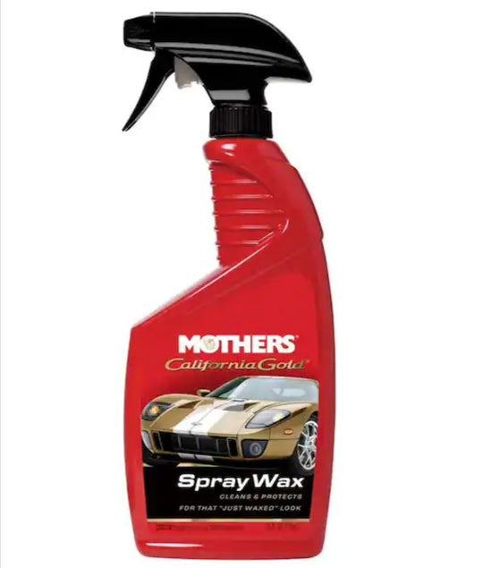 Mothers Lot of 2x California Gold Spray Wax 35724 24 oz. Bottle Car Auto Detail - resaled - Mothers - 078175357243