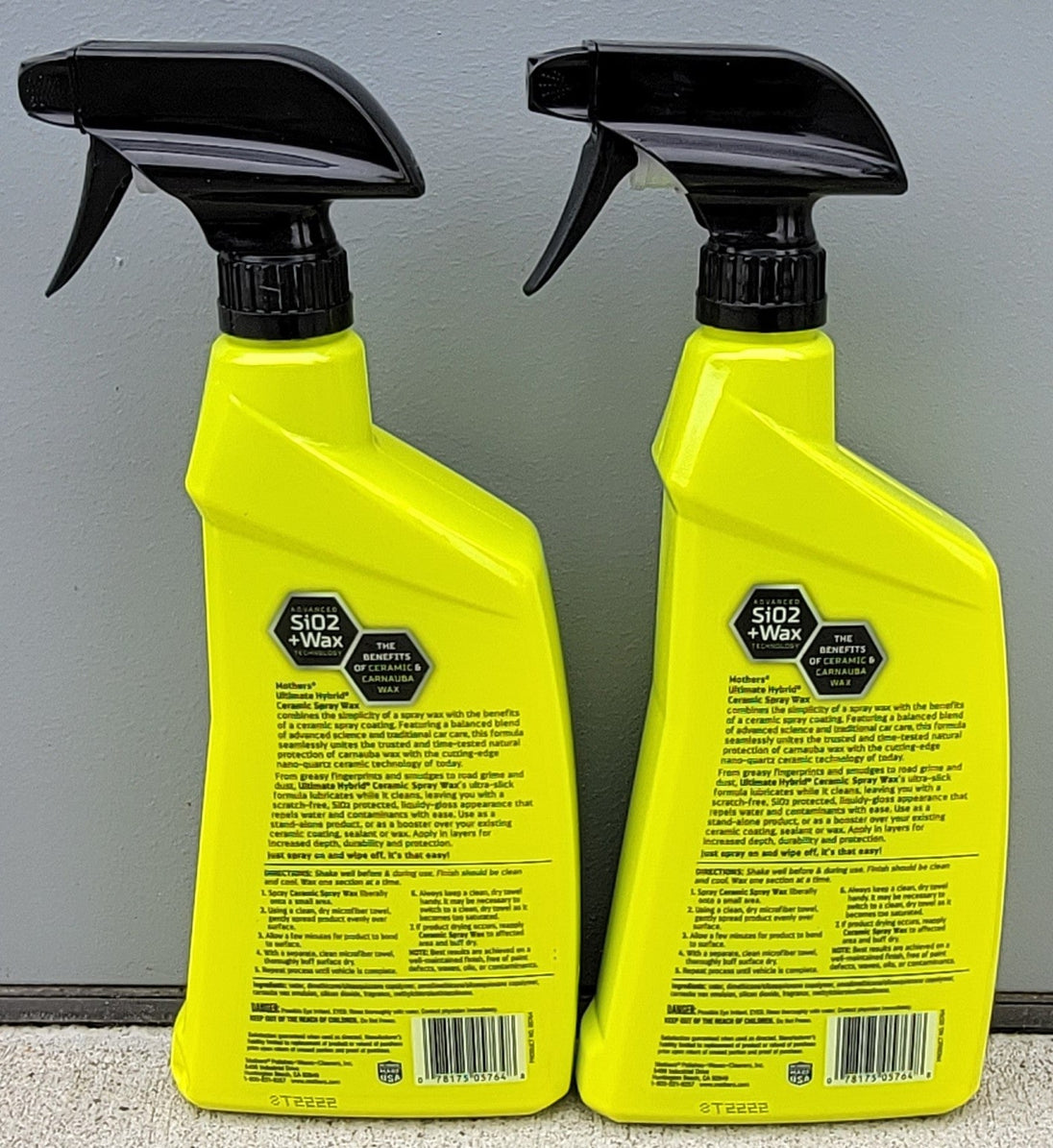 Mothers Lot of 2x Ultimate Hybrid Ceramic Spray Wax 24 oz. 05764 Car Auto - resaled - Mothers - 078175057648