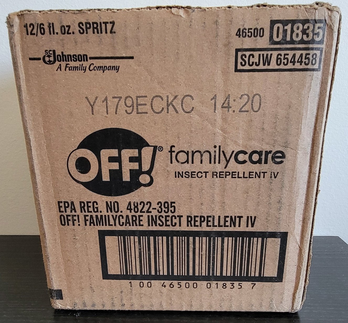 OFF! Lot of 12 Family Care Unscented Spray Insect Repellent Case 6 oz. Spray Bottle OFF - resaled - OFF! - 046500018350