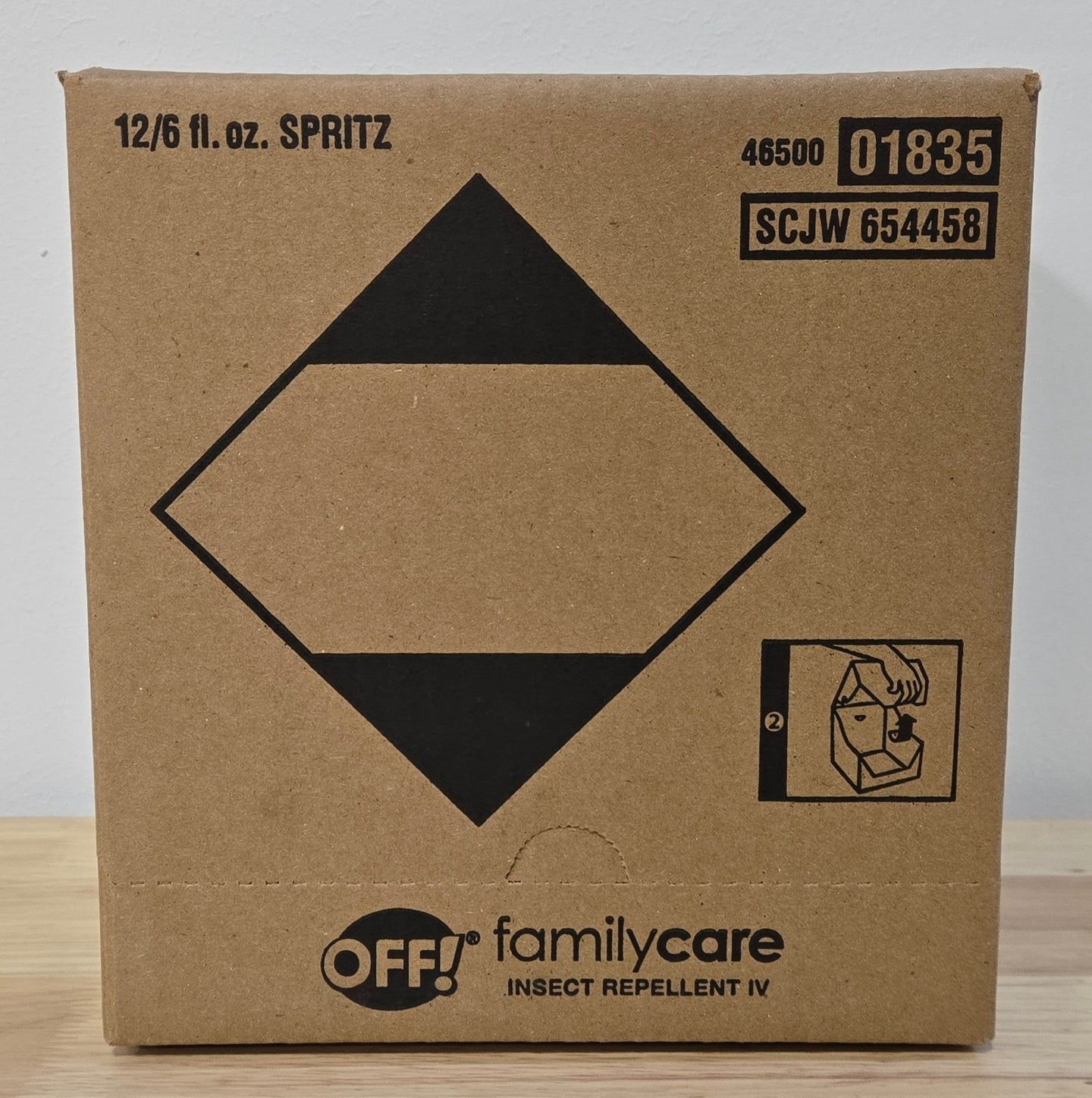 OFF! Unscented 6oz Spray Insect Repellent Case of 12 FamilyCare Bottle Mosquito OFF Family Care - resaled - OFF! - 046500018350