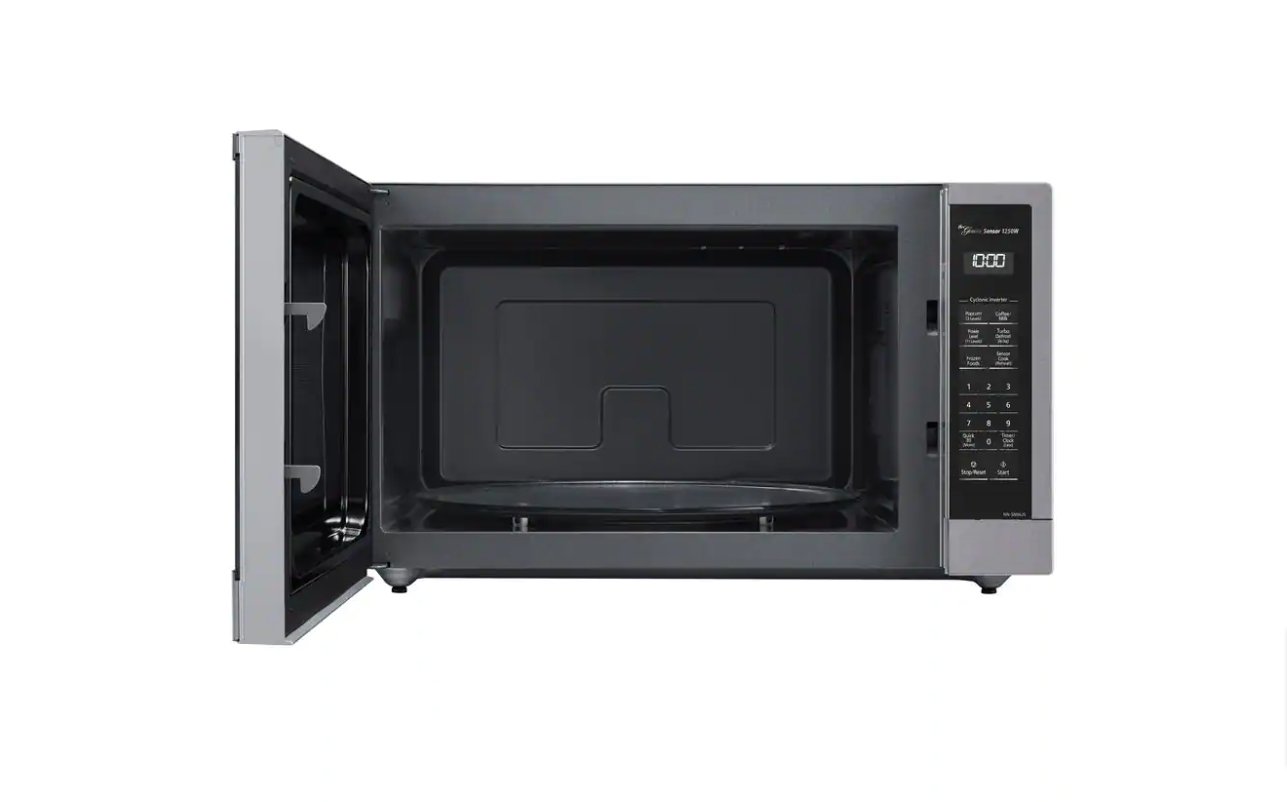 Panasonic Microwave Oven 2.2 cu ft 1250 Watts NN-SN96JS Stainless Steel Countertop - resaled - Panasonic - 885170333987