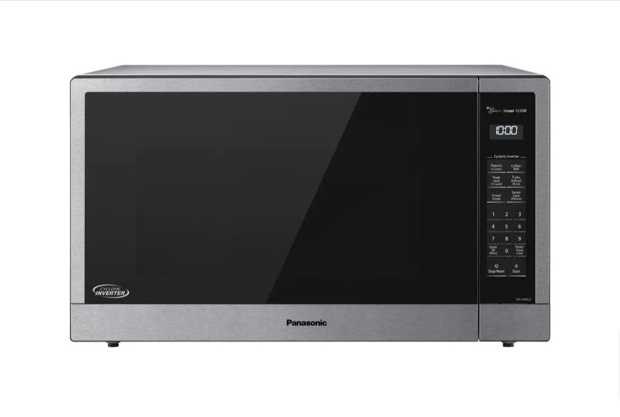 Panasonic Microwave Oven 2.2 cu ft 1250 Watts NN-SN96JS Stainless Steel Countertop - resaled - Panasonic - 885170333987