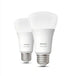 Philips Hue Soft White A19 LED Smart Light Bulb Lot of 4 Dimmable 60W Equivalent Bluetooth - resaled - Philips Hue - 046677476953