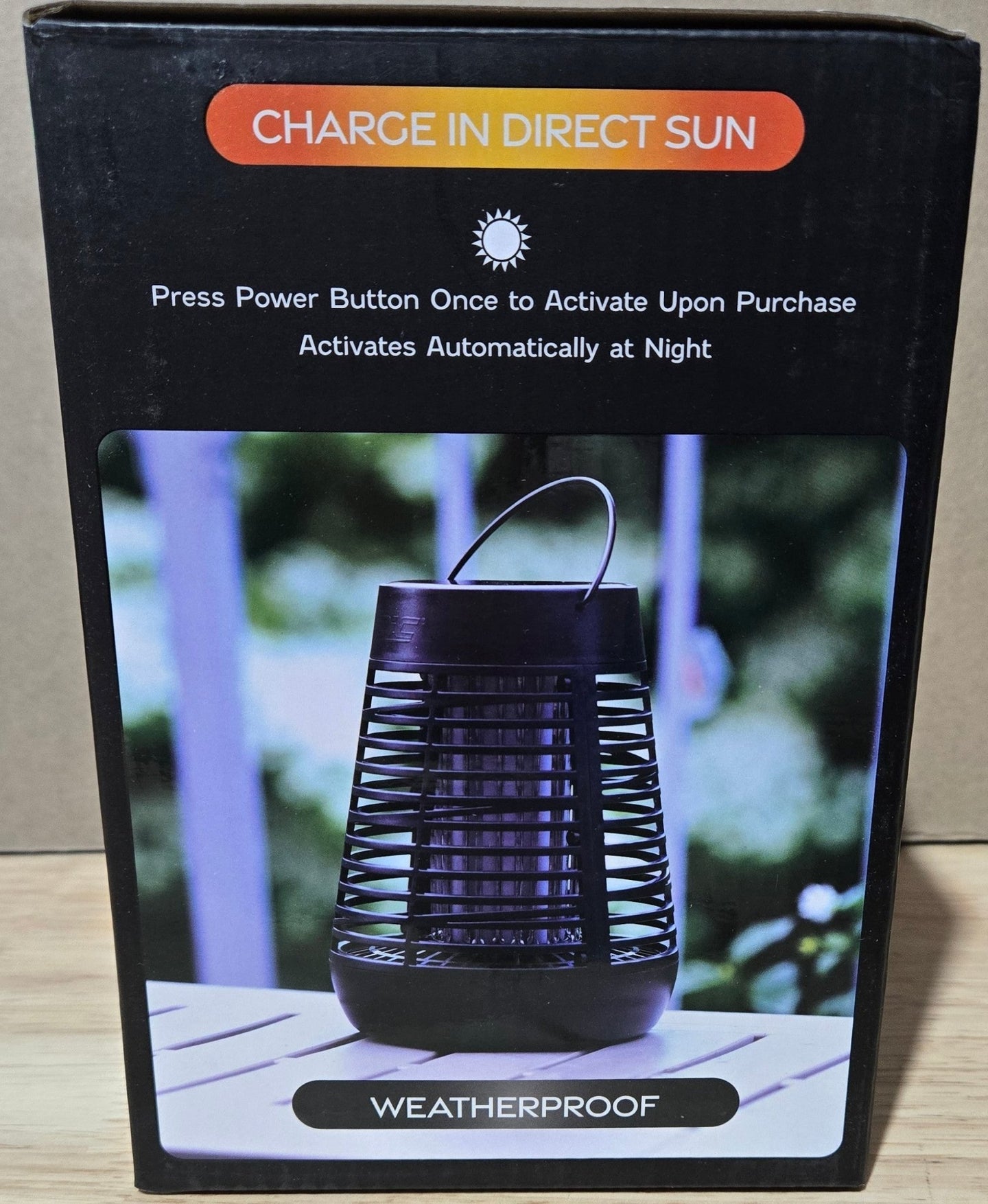 PIC Portable Solar Insect Killer Torch LED Flame Effect FLPT Bug Zapper 1/2 acre - resaled - PIC - 072477985531