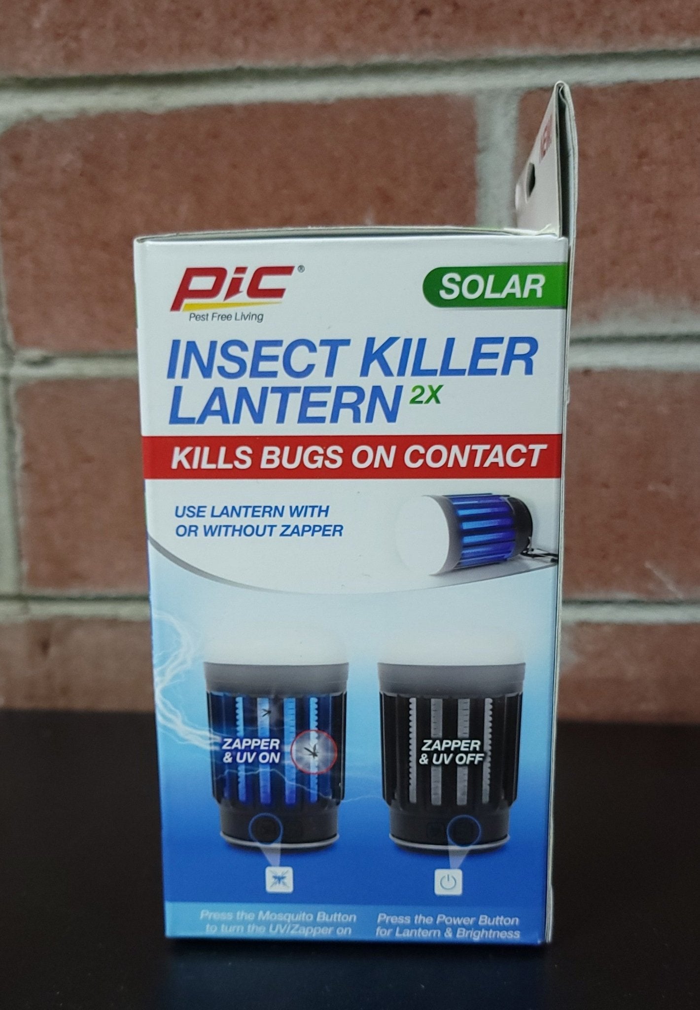 PIC Solar LED Light Lantern Lot of 3x Mosquito Bug Zapper Camping USB Rechargeable Light - resaled - PIC - 072477982776