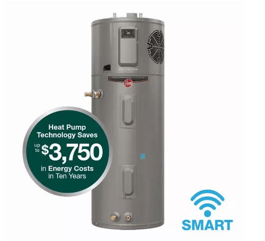 Rheem Performance Platinum 50 Gal. Water Heater Smart High Efficiency Hybrid Heat Pump XE50T10H45U1 10 - Year Warranty - resaled - Rheem - 020352813233