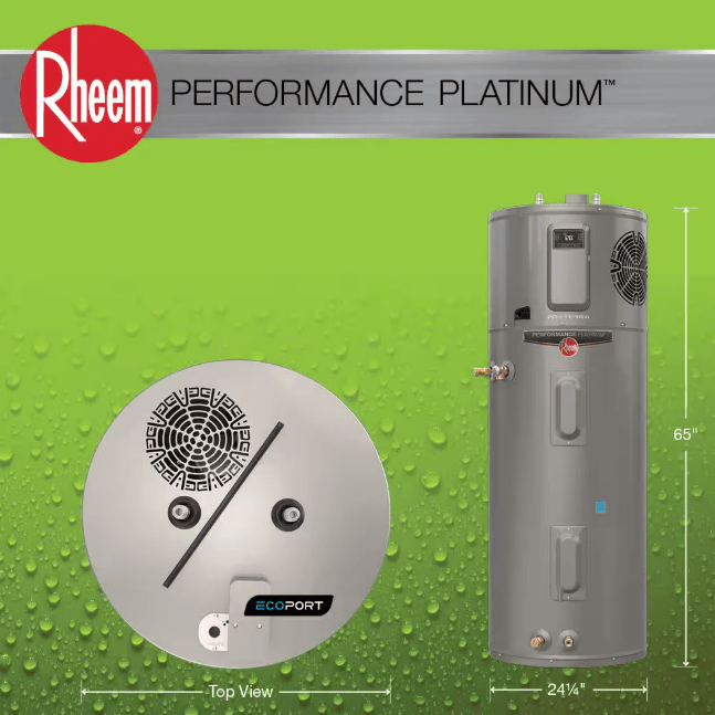 Rheem Performance Platinum 50 Gal. Water Heater Smart High Efficiency Hybrid Heat Pump XE50T10H45U1 10 - Year Warranty - resaled - Rheem - 020352813233