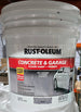 Rust - Oleum 5 Gal. Interior/Exterior Paint Battleship Gray Satin 1 - Part Epoxy Concrete Floor - resaled - Rust - Oleum - 020066360405