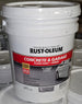 Rust - Oleum 5 Gal. Interior/Exterior Paint Battleship Gray Satin 1 - Part Epoxy Concrete Floor - resaled - Rust - Oleum - 020066360405