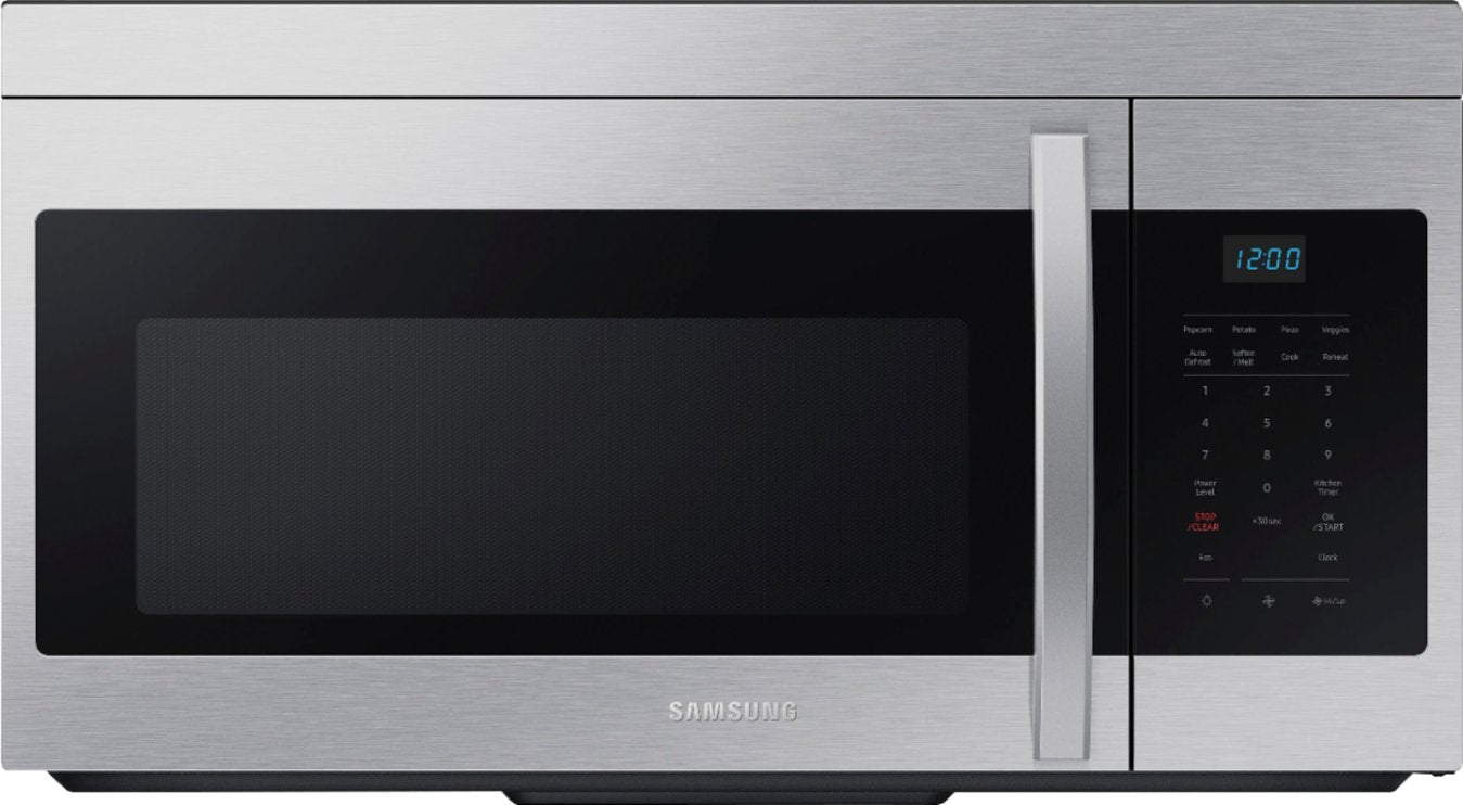 Samsung 1.6 cu. ft. Over-the-Range Microwave Auto Cook Stainless Steel ME16A4021AS - resaled - Samsung - 887276532936