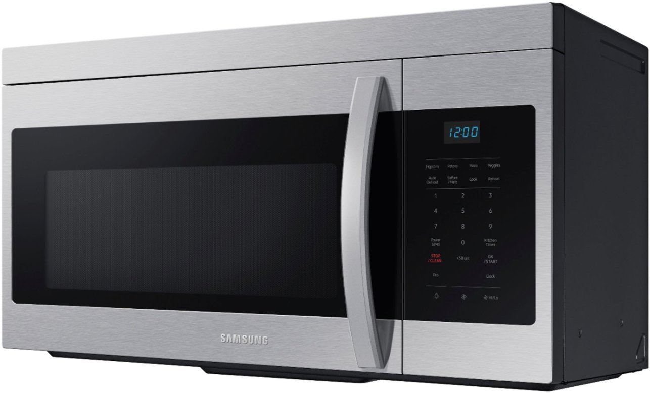 Samsung 1.6 cu. ft. Over-the-Range Microwave Auto Cook Stainless Steel ME16A4021AS - resaled - Samsung - 887276532936