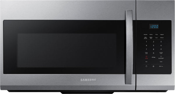 Samsung 1.7 Cu. Ft. Over-the-Range Microwave Stainless Steel ME17R7021ES - resaled - Samsung - 887276348049