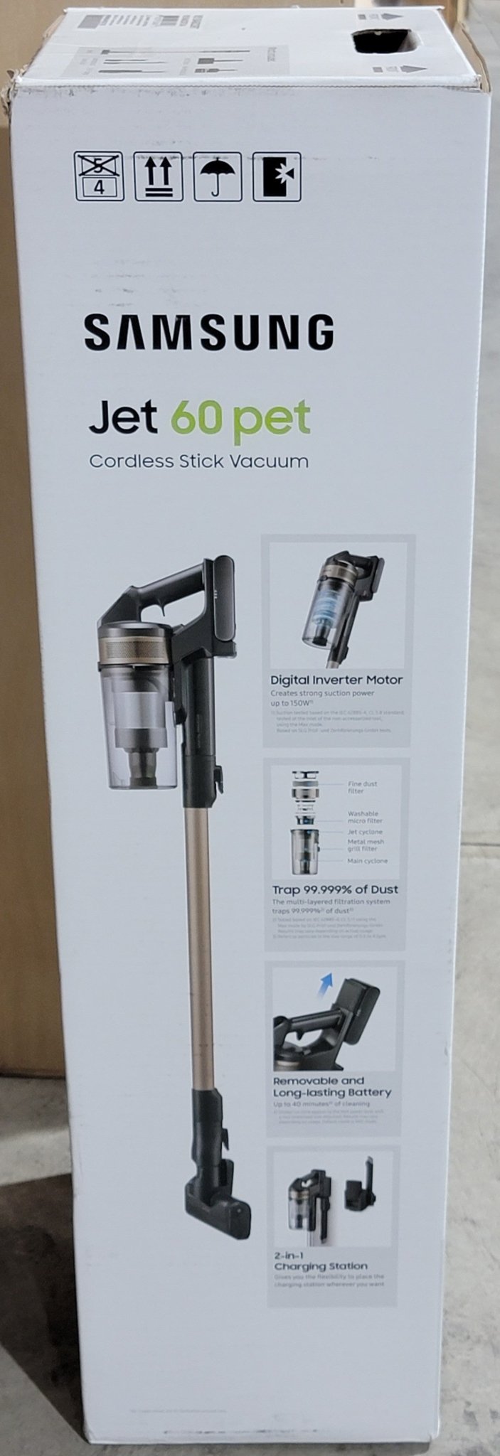 Samsung Jet 60 Pet selling Cordless Stick Vac VS15A6032R7 (Sealed)