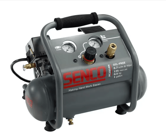 Senco 1 Gal. 1/2 HP Portable Pancake Electric Air Compressor PC1010N - resaled - Senco - 741474095634