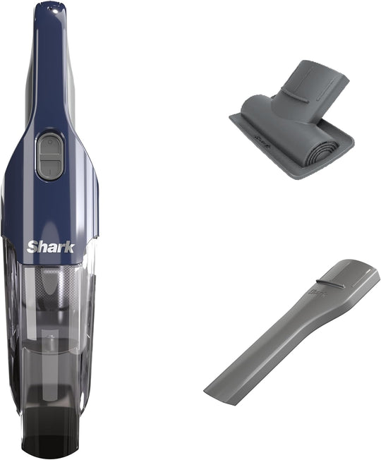 Shark Cyclone Bagless Cordless Washable Filter Handheld Vacuum Pet Hair Tool CH701 Blue Hyper Velocity Suction - resaled - Shark - 622356610759
