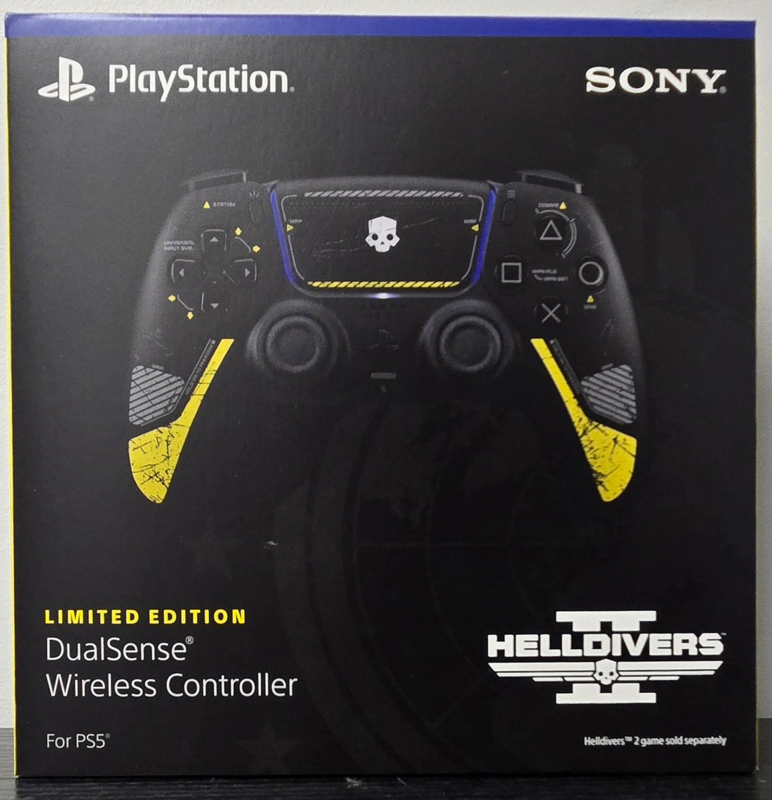 Sony Playstation 5 DualSense HELLDIVERS 2 Wireless Controller CFI - ZCT1W PS5 Limited Edition - resaled - Sony - 711719597117