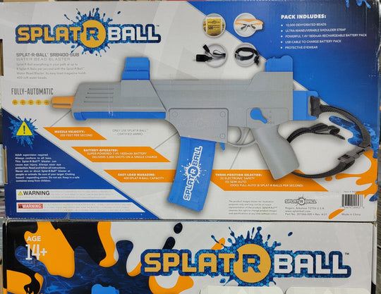 Splat-R-Ball SRB400-Sub Water Bead Blaster Lot of 2x Guns and 20,000 Refils - resaled - SplatRBall - 793676099538