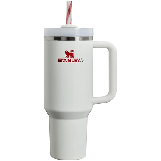 Stanley Quencher H20 FlowState 40 Oz Tumbler Mistletoe Twist 10-10824-535 Limited Edition - resaled - Stanley - 041604416095